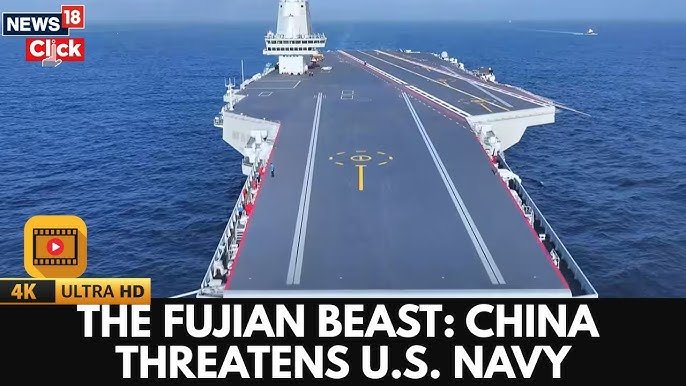 China's New Supercarrier: Challenging US Naval Dominance in the Pacific Amidst Rising Geopolitical Tensions