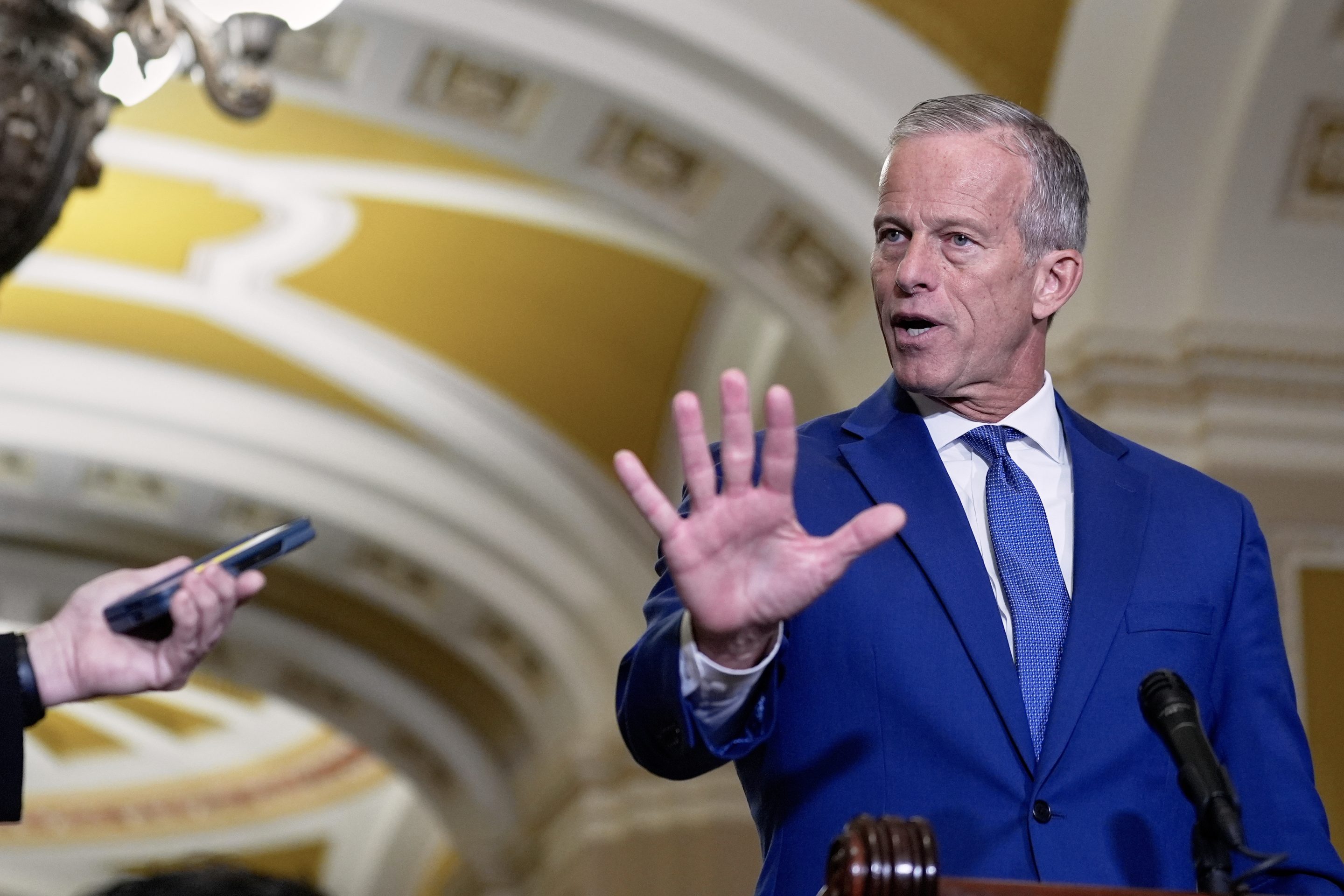 Senator Thune Explores Amendment Deal on Rescissions - Politico