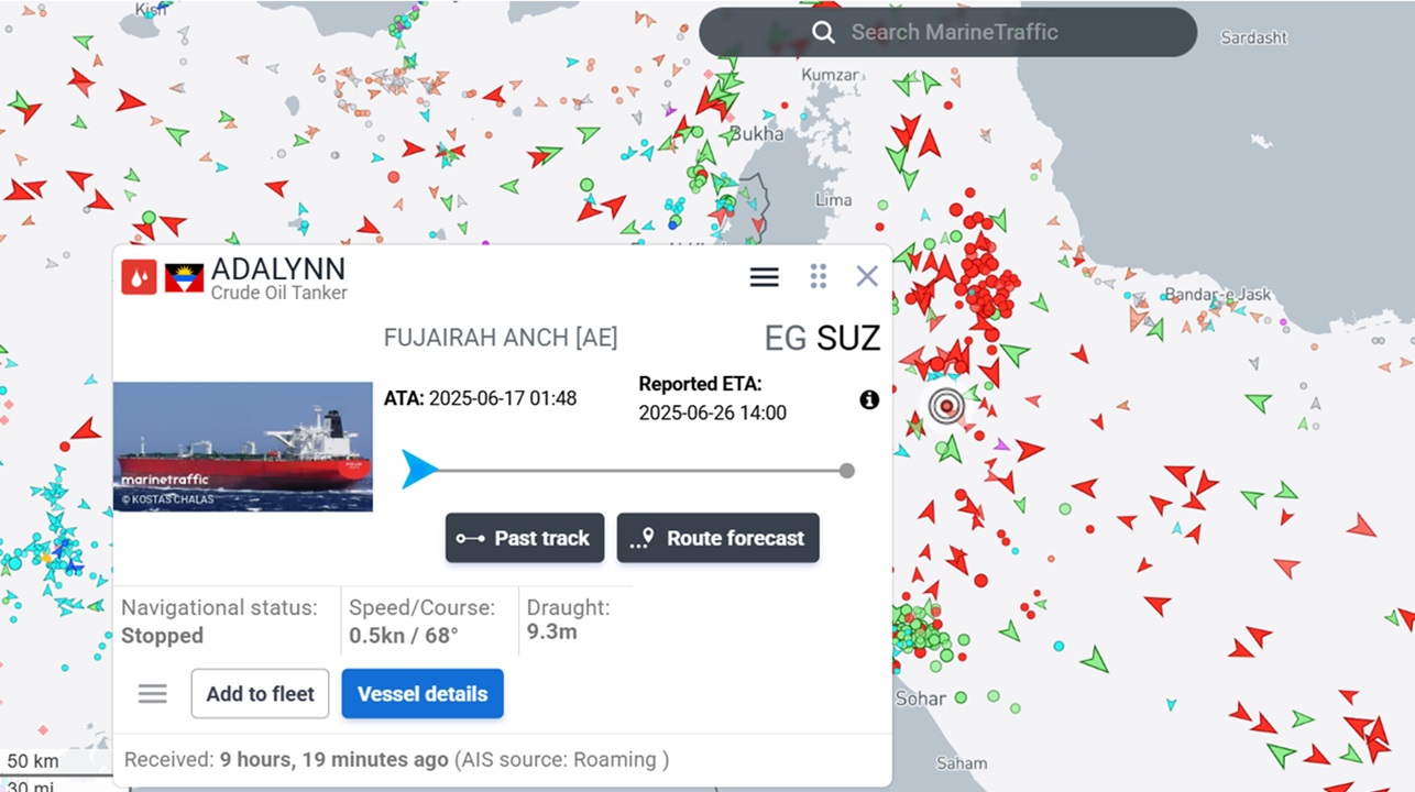 Tanker Collision Sparks Fire Near Strait of Hormuz, Threatens Shipping