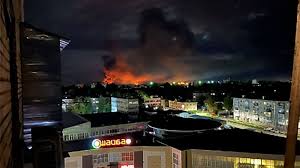 Russia Launches Largest Drone Attack on Ukraine Since Invasion Began