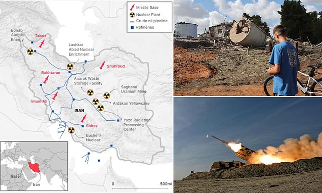 Iran Nuclear Sites Under Scrutiny as U.S. Weighs Options Amidst Israel Concerns