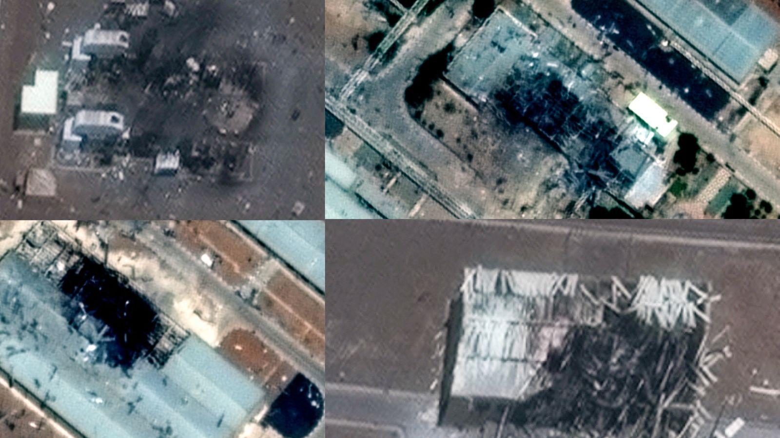 Satellite Images Show Damage at Iranian Nuclear and Military Sites