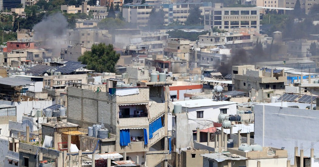 Israeli Strikes Kill 11 in Palestinian Refugee Camp in Lebanon Amid Rising Regional Tensions