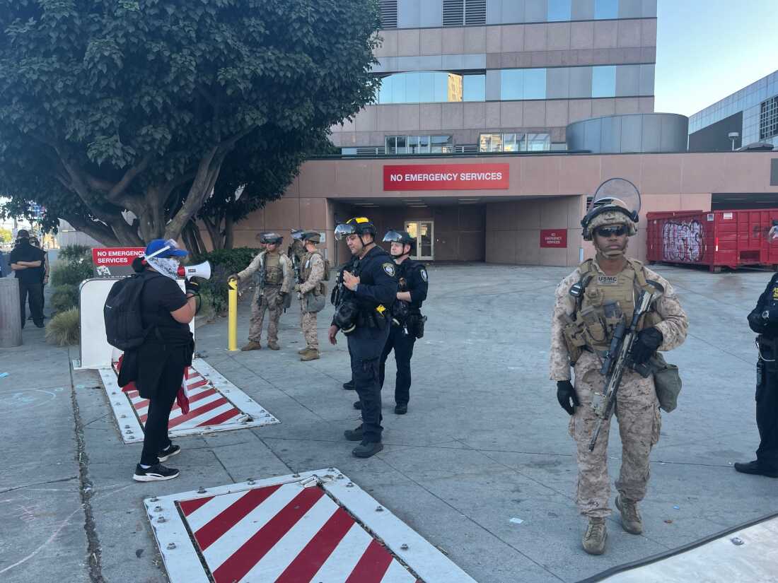 LA Courts Review Military's Role in Immigration Enforcement