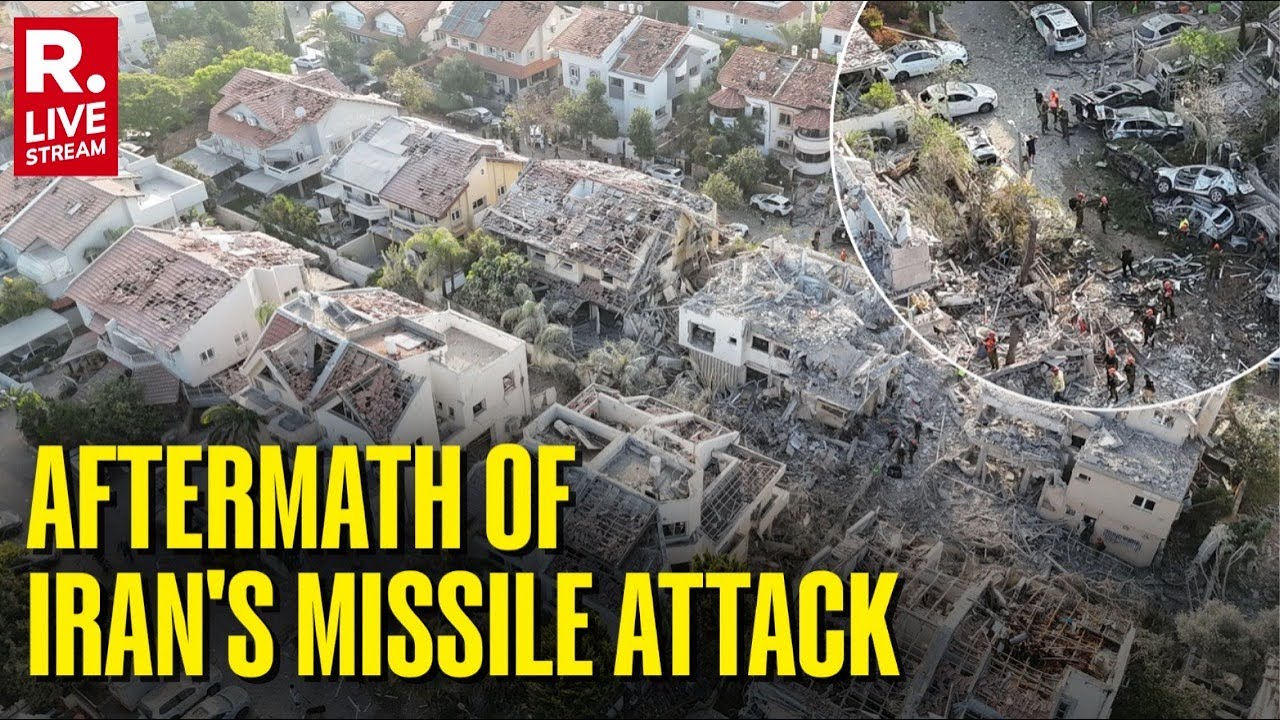 Photos: Aftermath of Alleged Iranian Missile Attack on Haifa