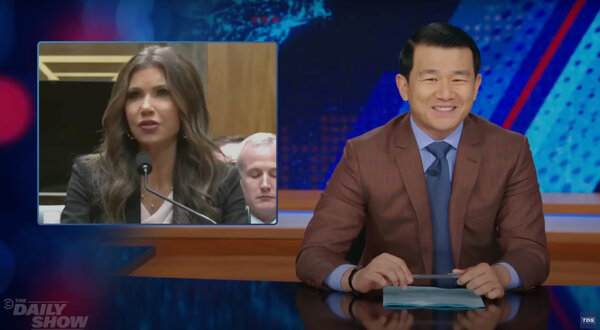 Ronny Chieng Slams Kristi Noem's Immigration Stance | The New York Times