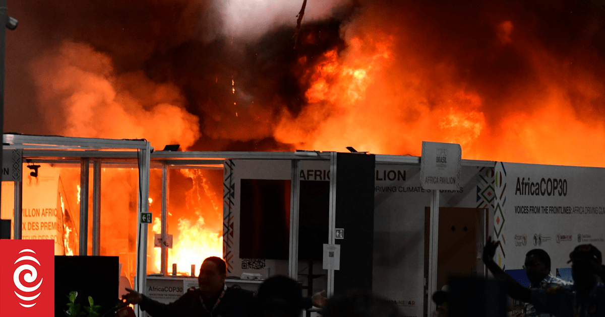 Kiwi Disabled Delegates Flee COP30 Fire in Brazil Amidst Lack of Support & Communication Breakdown