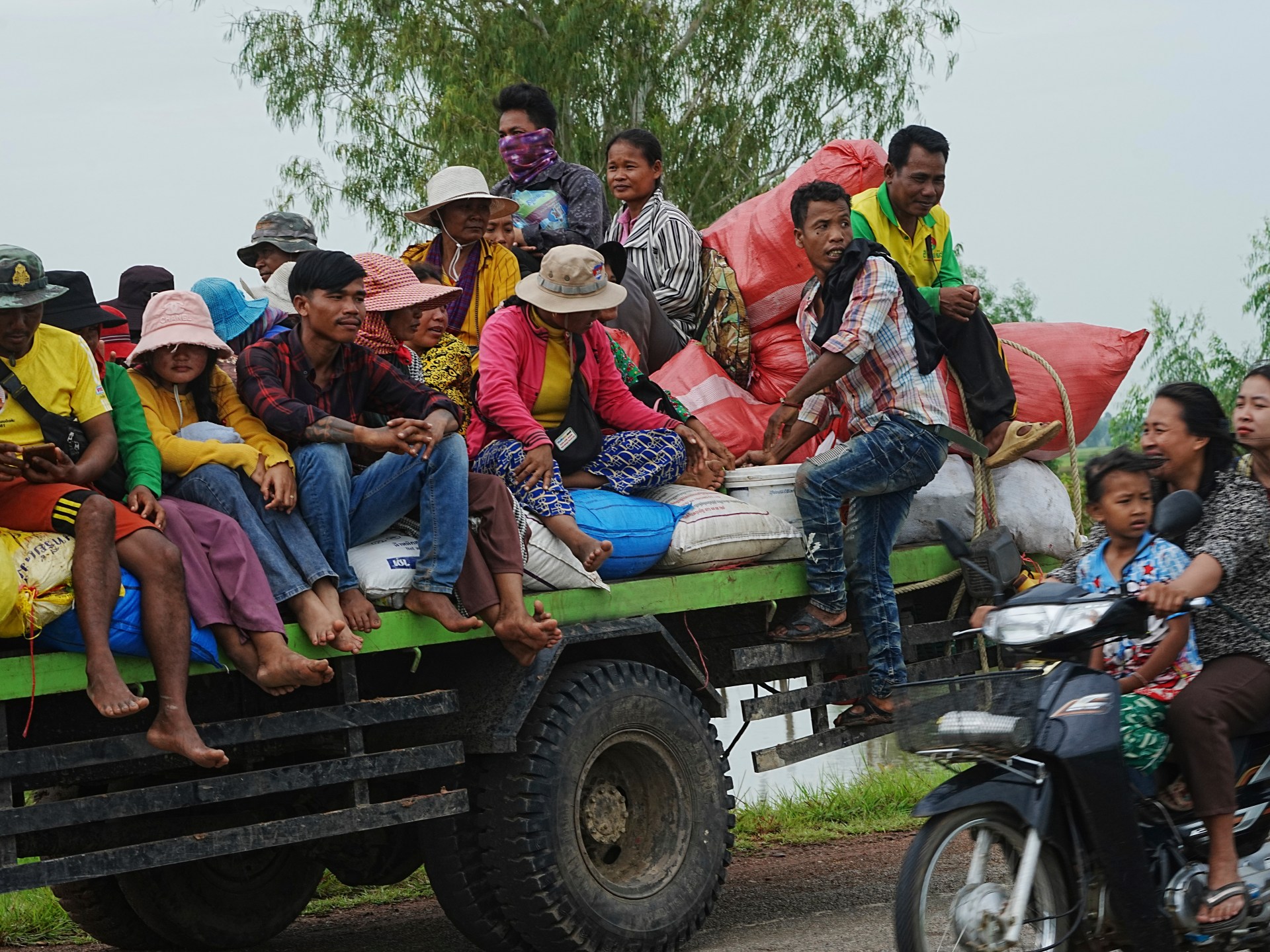 Cambodia Night Bus Plunges Off Bridge, Killing 16 & Injuring Dozens in Kampong Thom Province