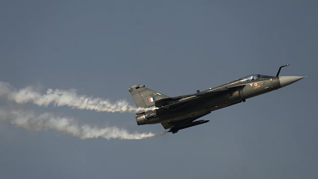 Indian HAL Tejas Fighter Jet Crashes at Dubai Air Show Demonstration Amidst Spectator Alarm