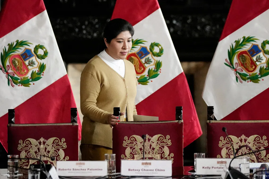 Peru Orders Ex-PM Betssy Chavez's Arrest Amid Mexico Asylum in Lima Over State Conspiracy Charges