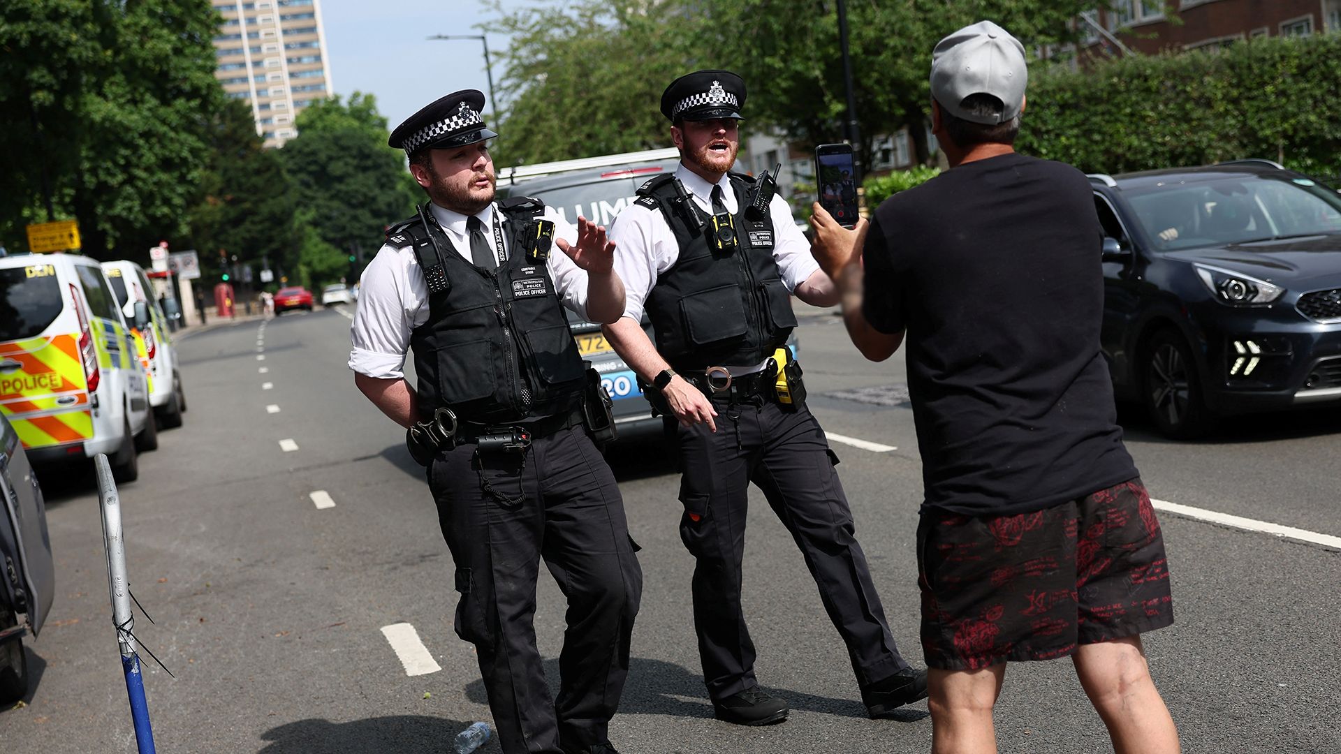 Seven Iranians Charged with Assault After Incident at London Embassy