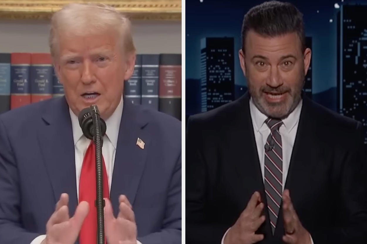 Jimmy Kimmel Responds to Donald Trump's Resignation Demand: "I'll Go When You Go"