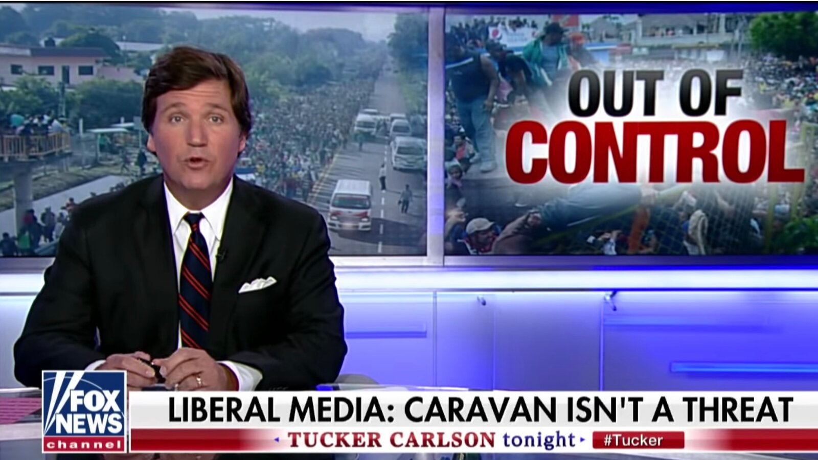 Tucker Carlson's "Propaganda" Claim Against Fox News Sparks Internet Irony