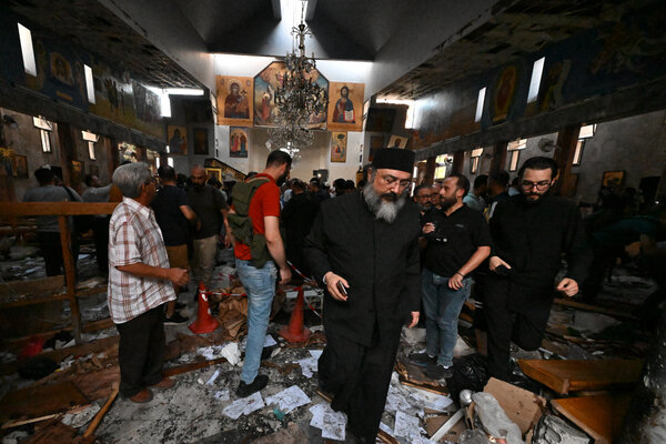 Damascus Church Bombing: At Least 20 Killed in Syria