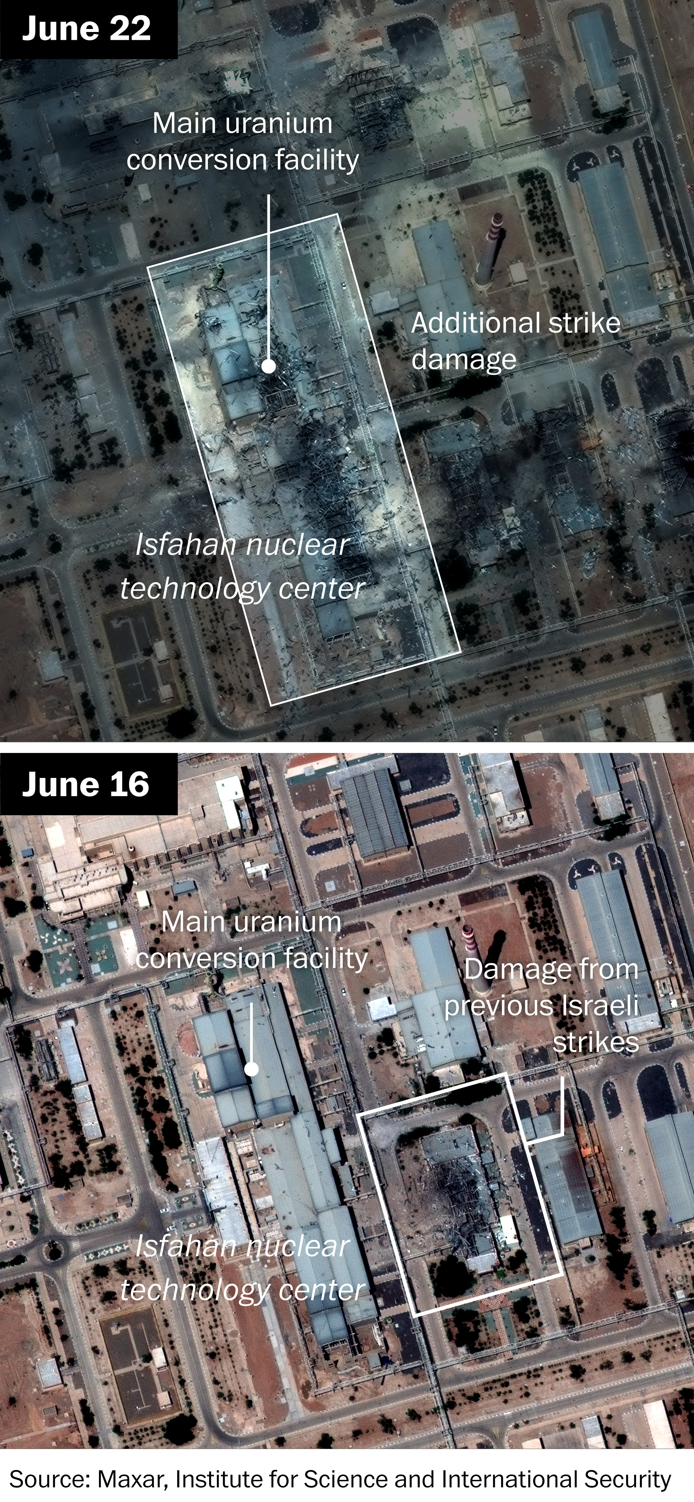 Iran's Nuclear Sites: Satellite Images Reveal Extent of Damage - Analysis