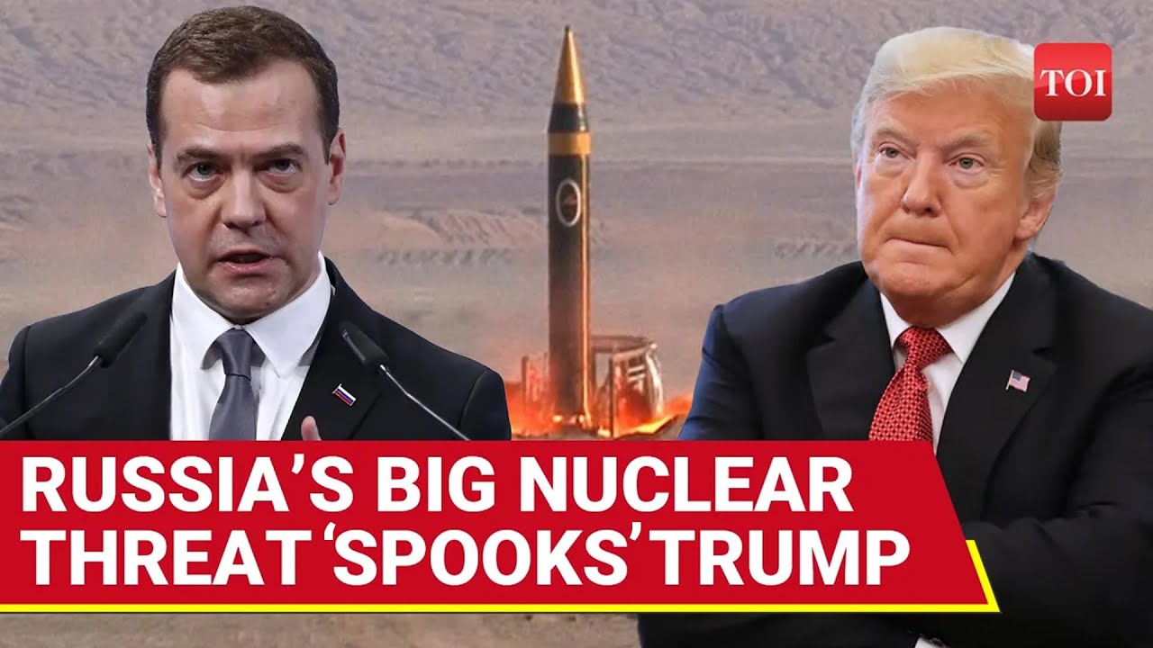 Trump Slams Medvedev's Claim of Iran Nuclear Warhead Supply Amid Tensions