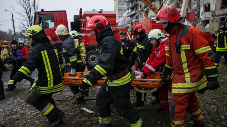 Ukraine: Hope Fades for Survivors After Devastating Russian Apartment Building Strikes