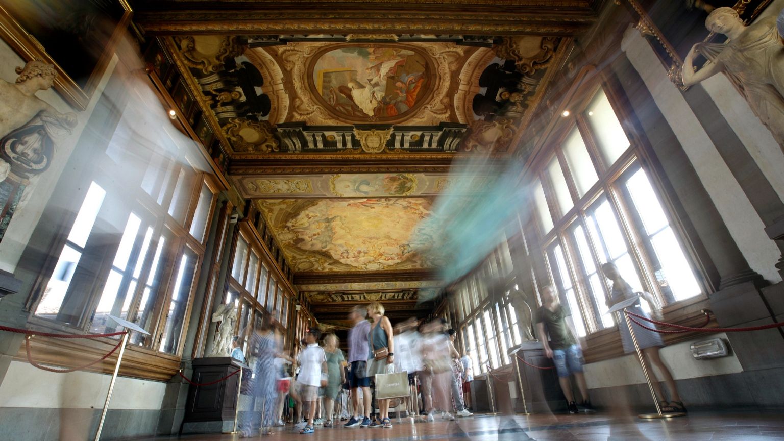 Tourist Damages 18th-Century Painting at Uffizi Gallery in Florence While Taking Selfie