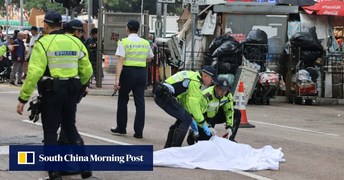 Elderly Scavenger, 79, Killed in Hong Kong Coach Accident at Busy Mong Kok Junction