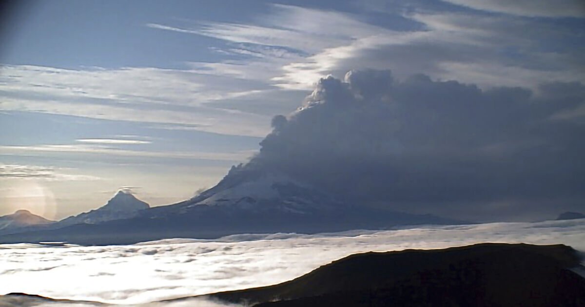Ethiopian Volcano Erupts After 10,000 Years, Emitting Massive Ash Cloud