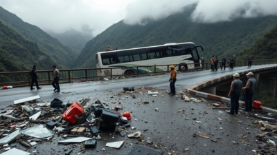 Tragic Bus Accident in Colombia Claims 10 Lives, Injures 11
