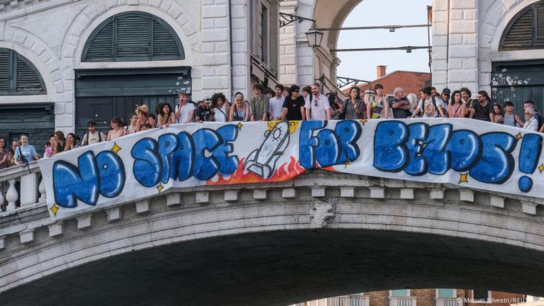 Bezos Wedding Party Venue Moved in Venice After Protests