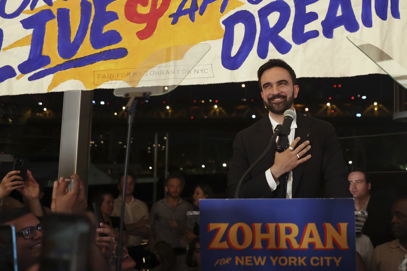 Zohran Mamdani Defeats Andrew Cuomo in New York Primary: Supporters Celebrate Victory