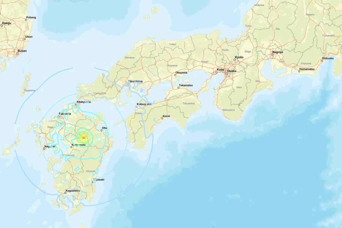 5.8 Magnitude Earthquake Rocks Japan's Kumamoto & Oita: No Tsunami Warning Issued Despite Strong Tremor
