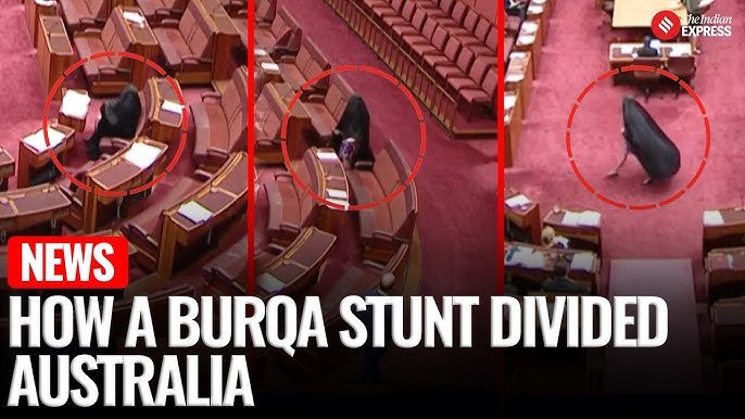 Australian Senator Pauline Hanson Suspended from Parliament for Controversial Burqa Stunt