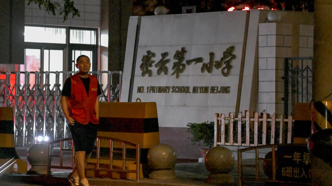 Vehicle Incident Near Beijing Primary School Injures Pedestrians