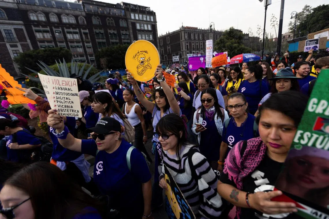 Mexico City Sees Mass Protests Against Gender-Based Violence; President Sheinbaum Launches Anti-Harassment Drive