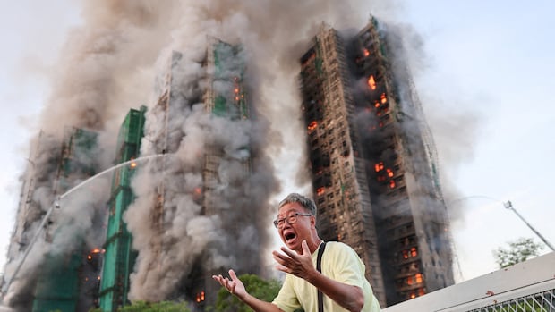 Hong Kong High-Rise Fire: Deadly Blaze Claims 4 Lives, Traps Residents in Tai Po Housing Complex Amid Scaffolding Spread