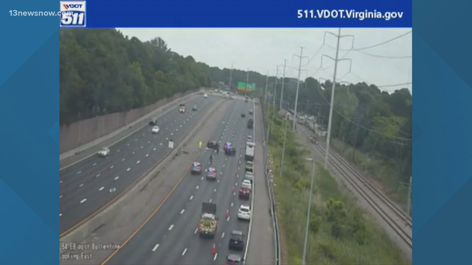 Fatal Crash on I-264 East in Norfolk, Virginia