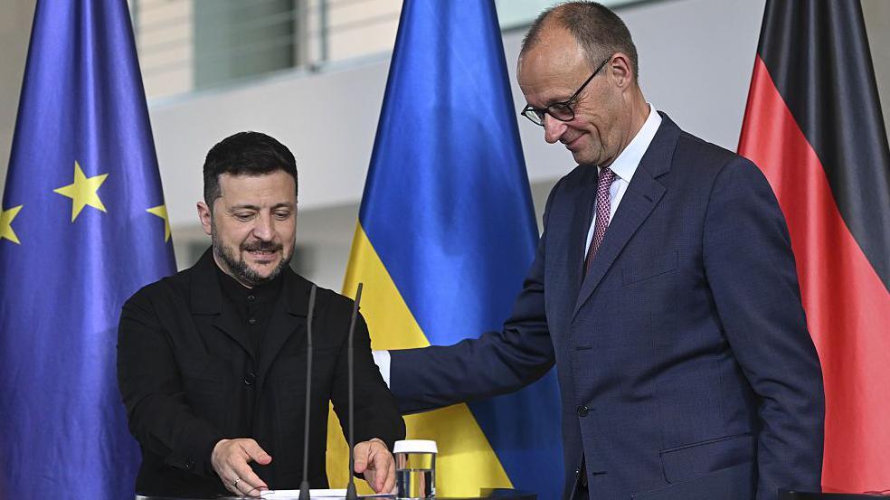 Germany's Merz Promises Ukraine Help with Long-Range Missile Production