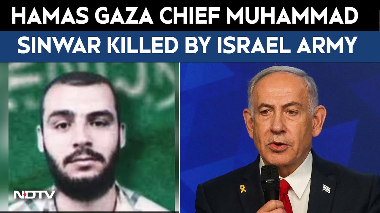 Netanyahu Claims Hamas Gaza Chief Sinwar Killed by Israeli Army
