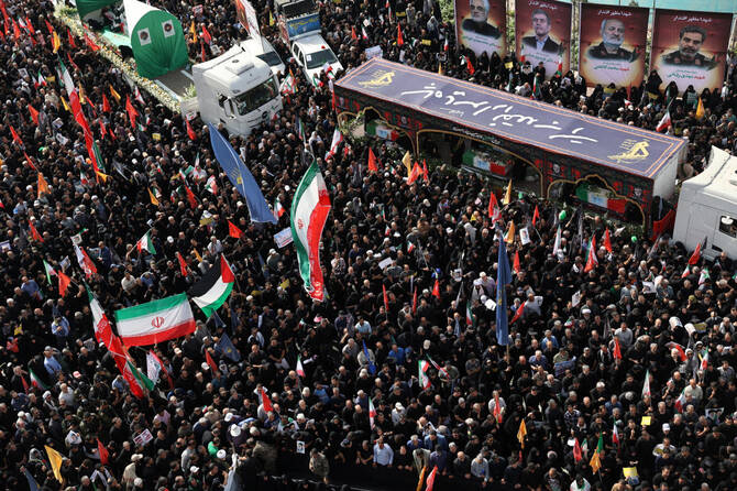 Iran Mourns Commanders, Scientists Killed in Alleged Israeli Strikes in Tehran