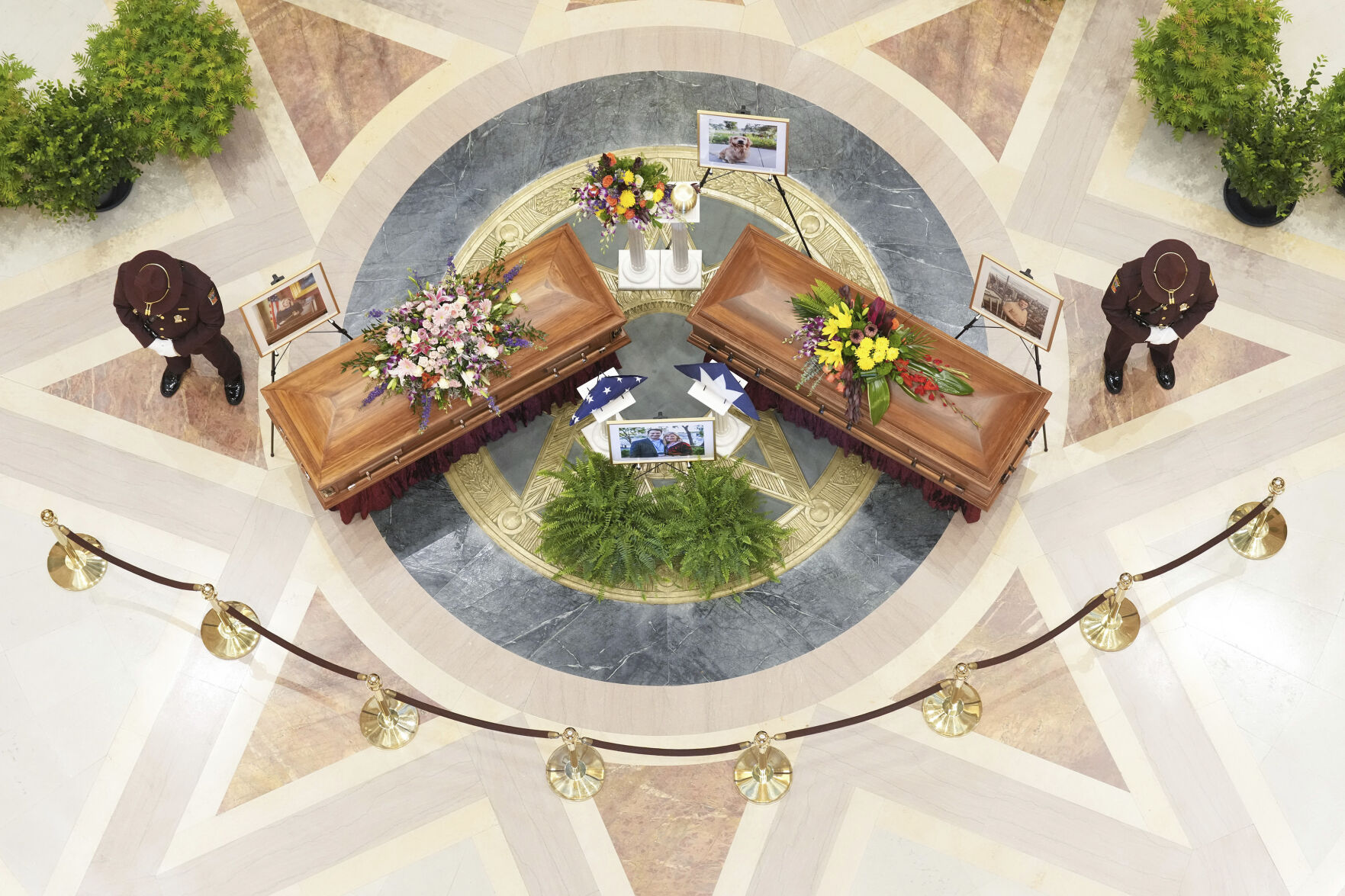 Minnesota Lawmaker's Dog Stays By Her Side During Lying in State - AP News