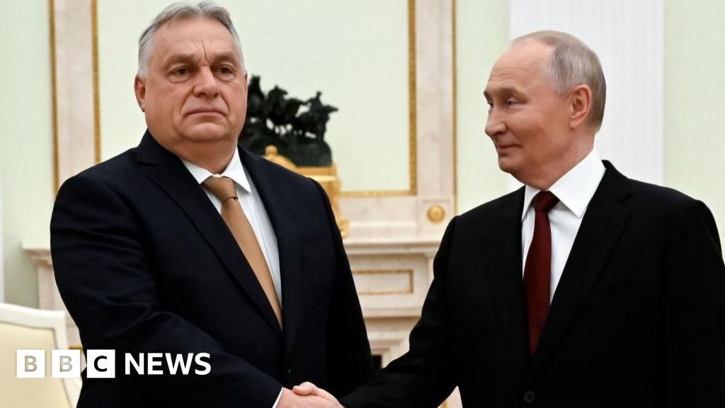 Hungary's Orban Meets Putin in Moscow Amid EU Tensions Over Ukraine War & Critical Energy Deals