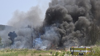 South Korean Navy Plane Crashes Near Pohang; Rescue Operation Underway