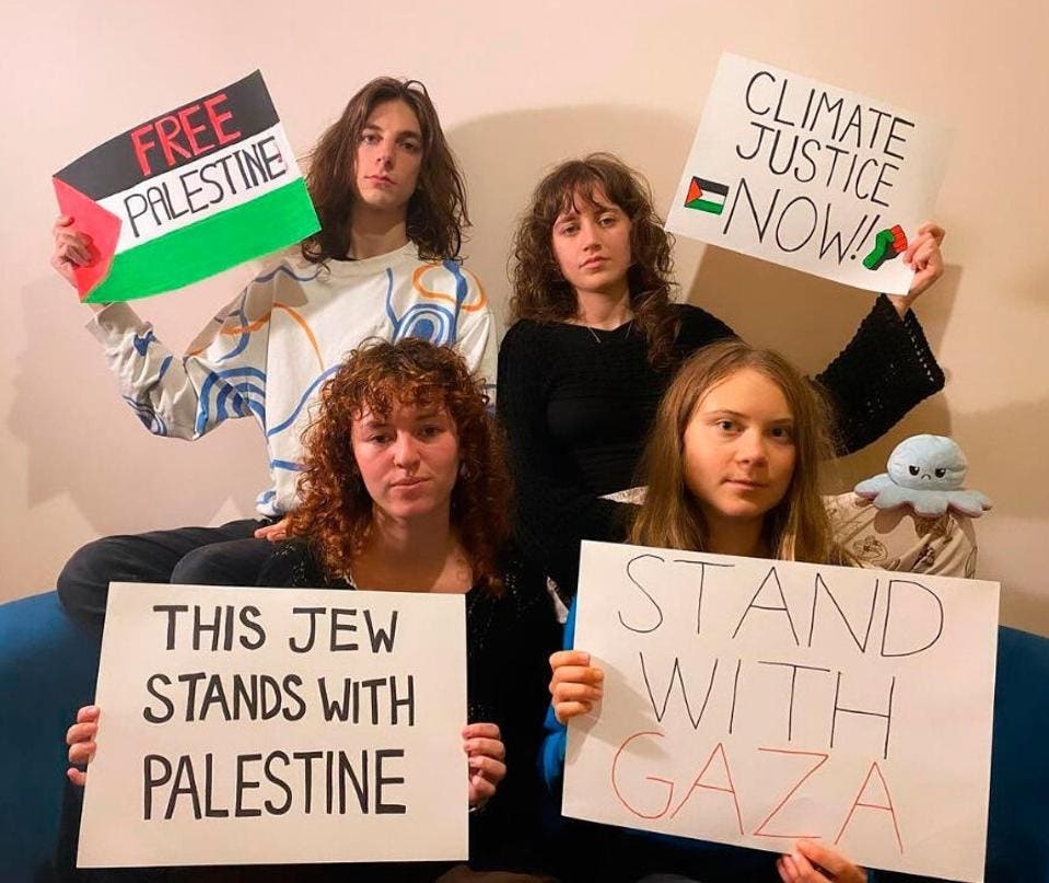 Greta Thunberg and Activists Plan Visit to Gaza Strip