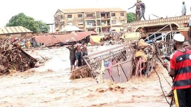 Nigeria Floods: Over 110 Dead After Torrential Rain in Central Region