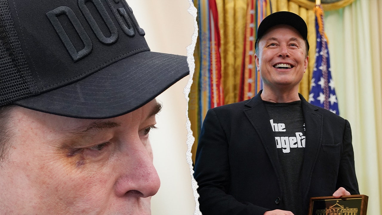 Elon Musk's Black Eye Mystery: Spotted at White House Farewell, Responds