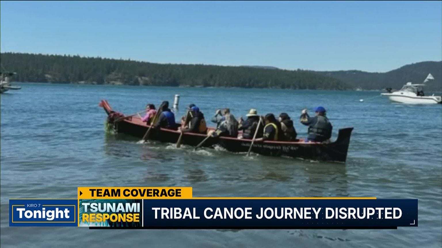 Tsunami Advisory Disrupts Tribal Canoe Journey