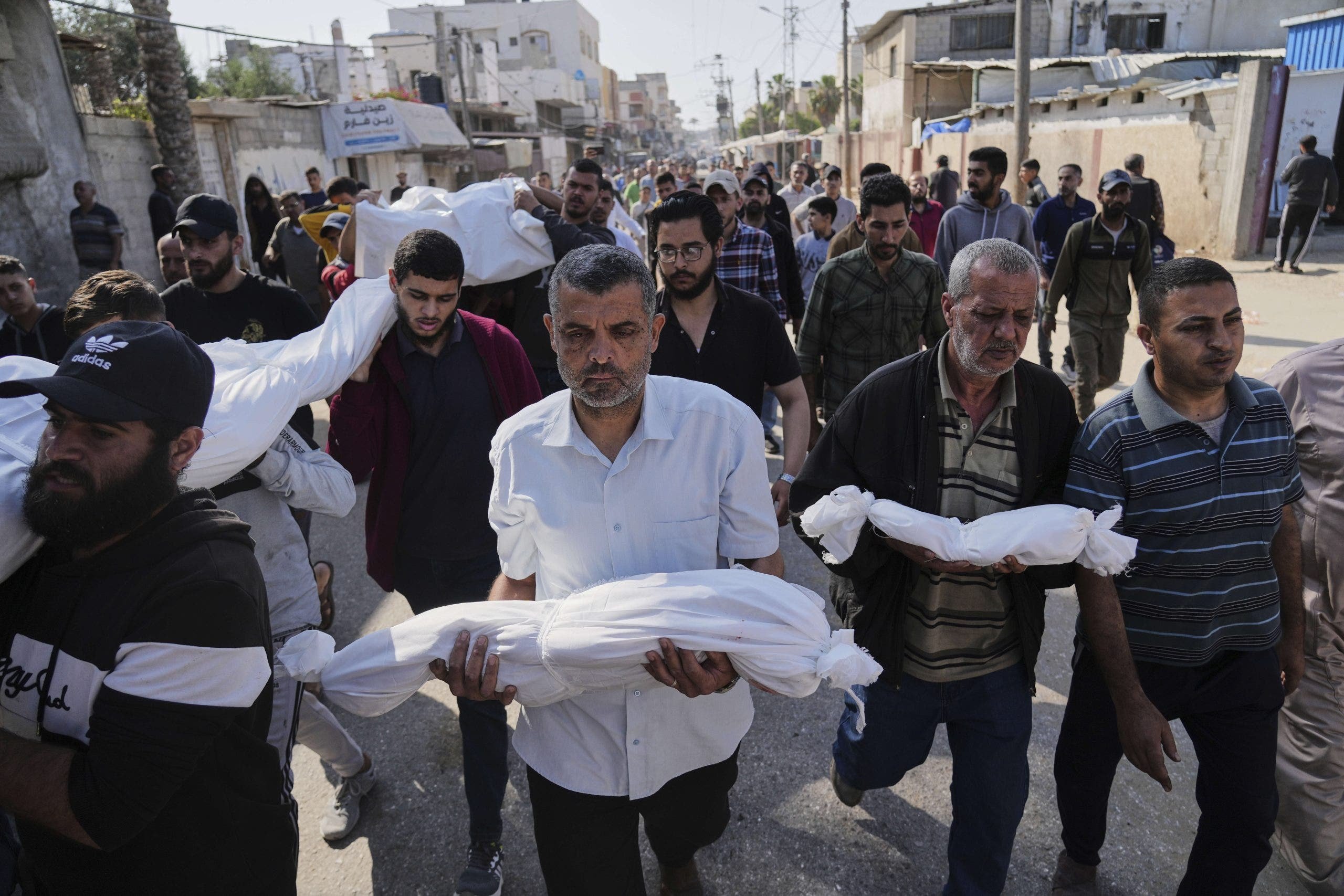 Israeli Air Strikes Kill At Least 32 Palestinians In Gaza Rescue Officials Report