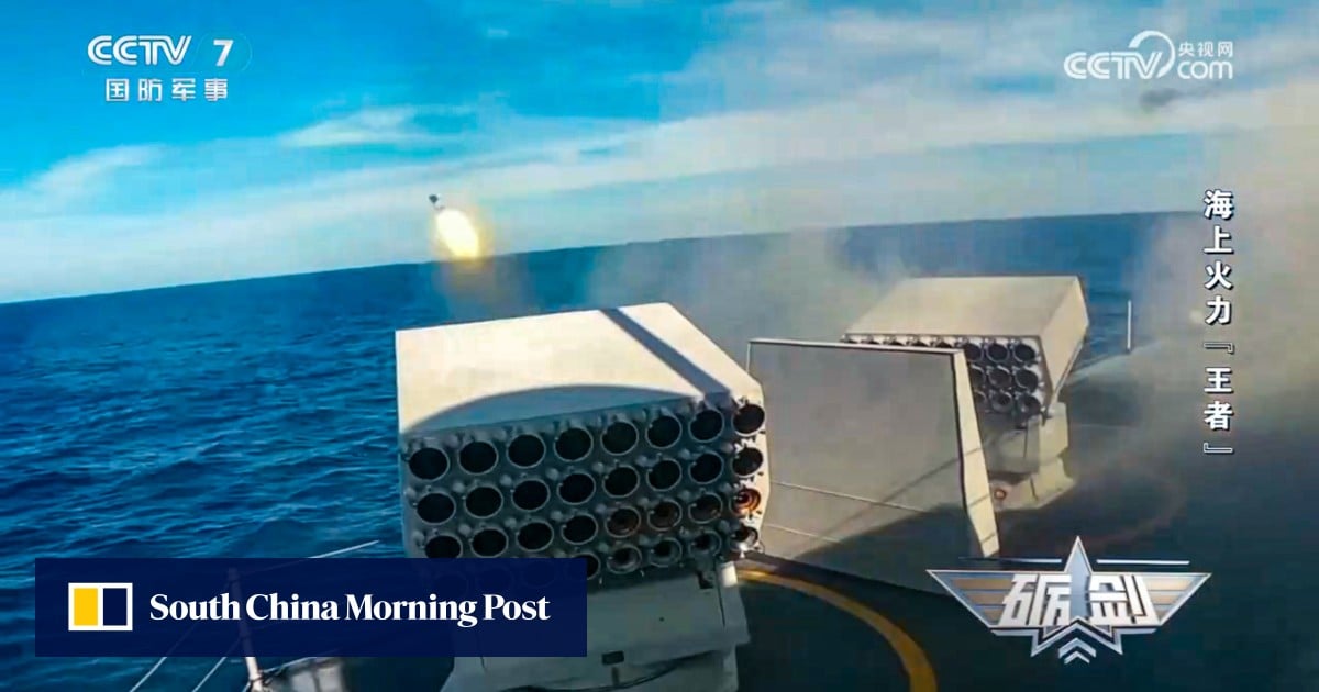 PLA Navy Warns Off Foreign Jets with Jamming Missiles Near Taiwan