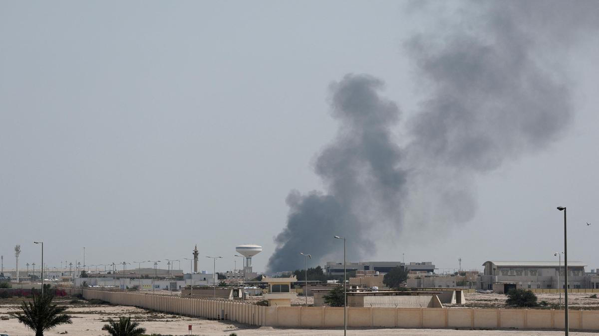 Iran-Israel conflict: Oil tanker hit off Oman coast after drones strike Duqm port; 15 Indians evacuated