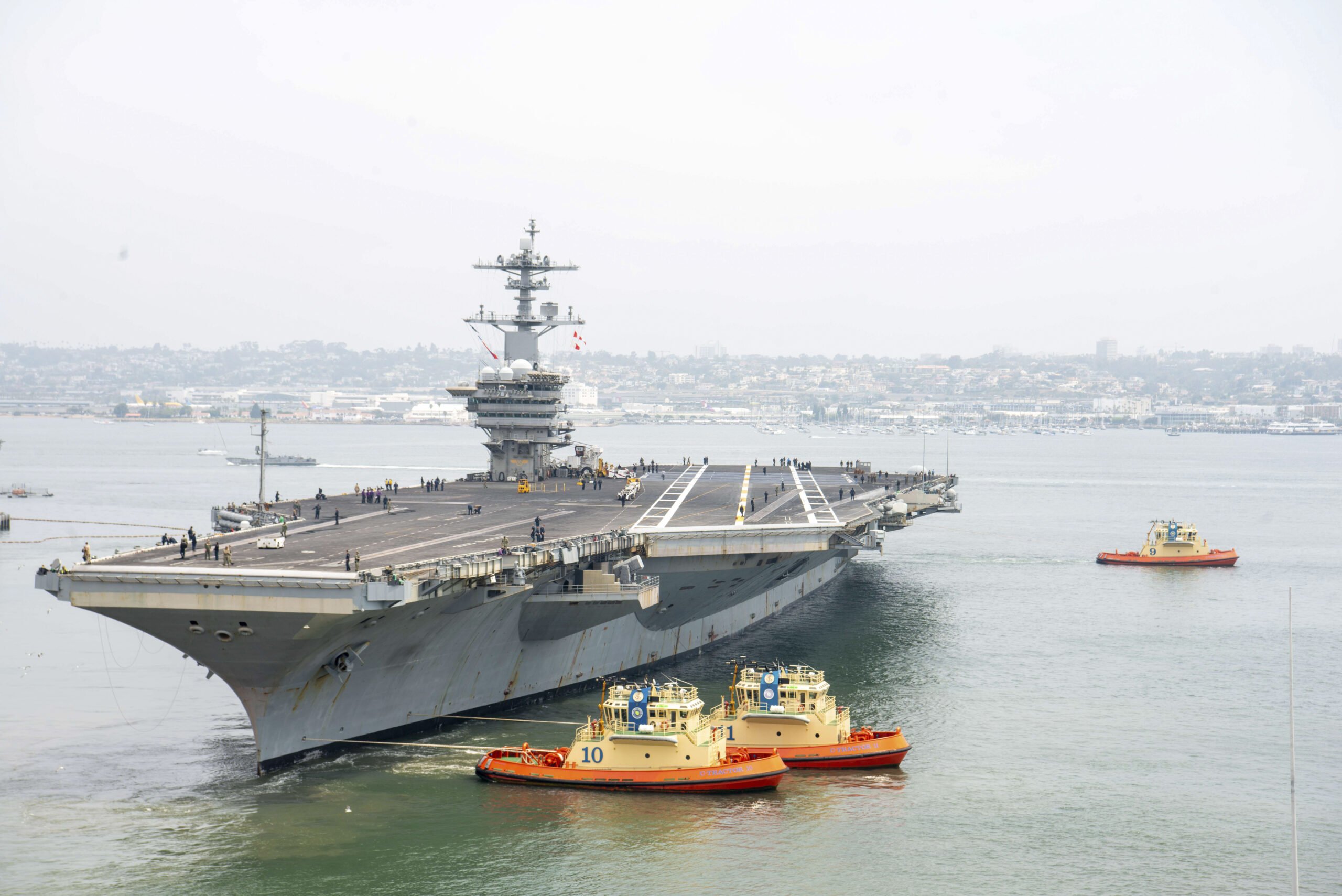 Iran Claims US Aircraft Carrier Struck By Missiles