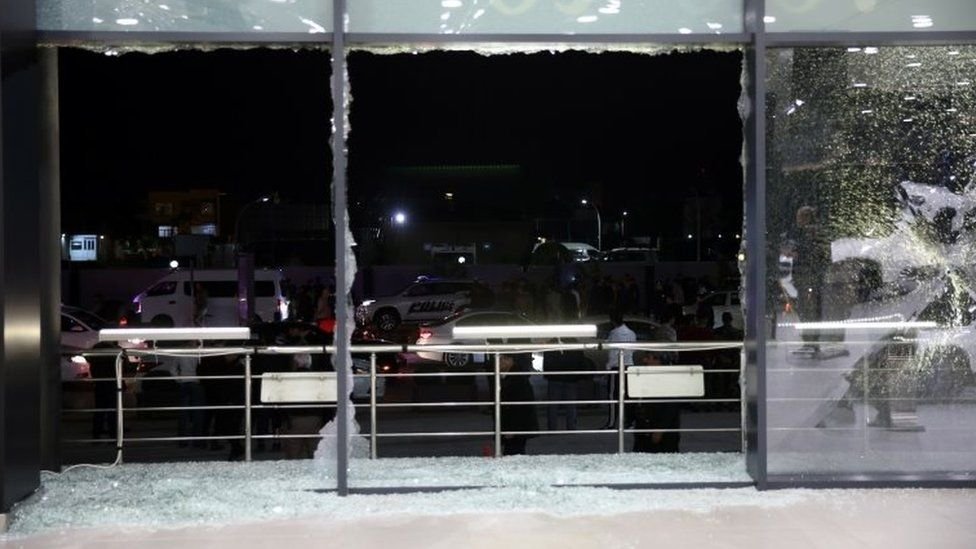 Explosion Near Erbil International Airport