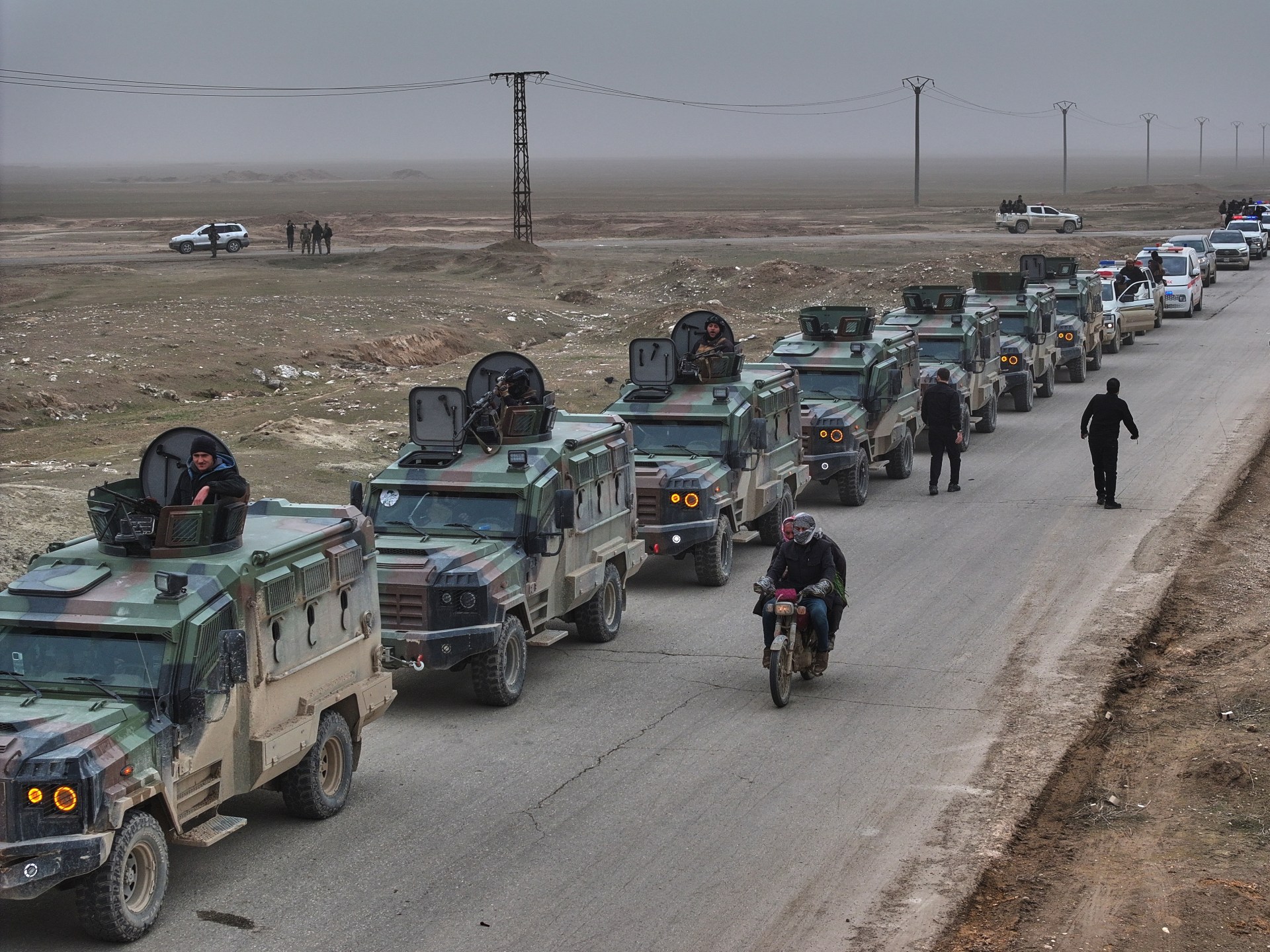Syrian army enters Kurdish city of Hasakah as ceasefire holds
