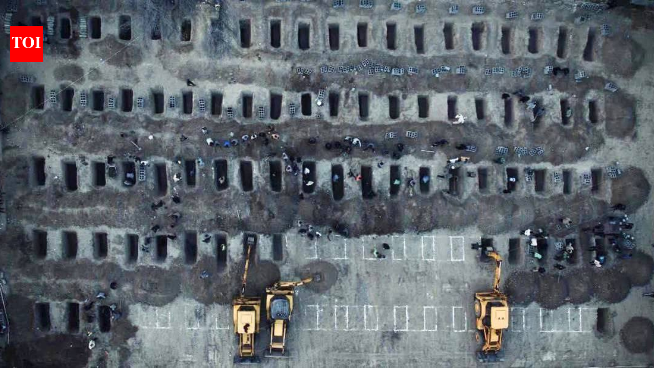 Iran Shares Gruesome Image of Graves After School Strike by US-Israeli Forces